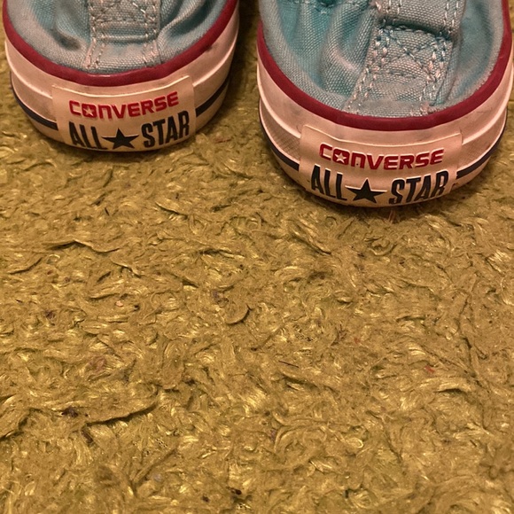 Blue Converse - Picture 3 of 4